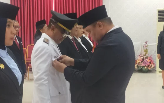 Wakil Bupati Tendris Bulahari Lantik Pejabat di Lingkungan Pemkab Sangihe