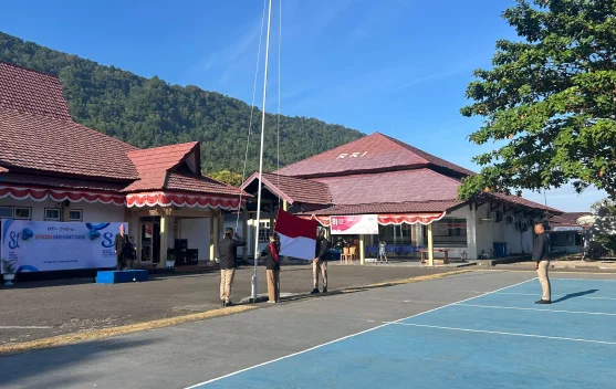 RRI Tahuna Gelar Upacara Peringatan Hari Radio Ke-81