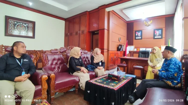 RRI Takengon dan Kemenag Bener Meriah Bahas Kerja Sama Siaran Keagamaan