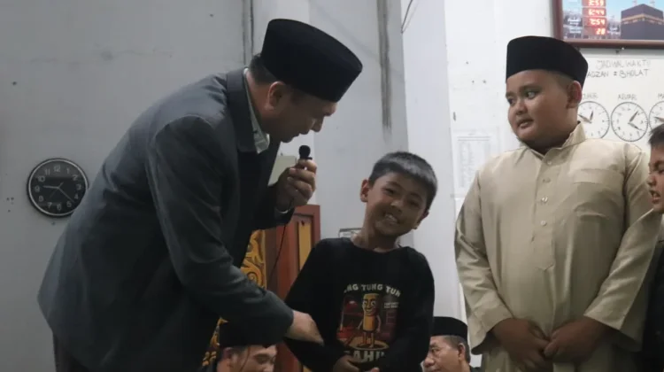 Safari Ramadan hari keempat (Tim Sekda) di Kampung Merodot, Kecamatan Bintang