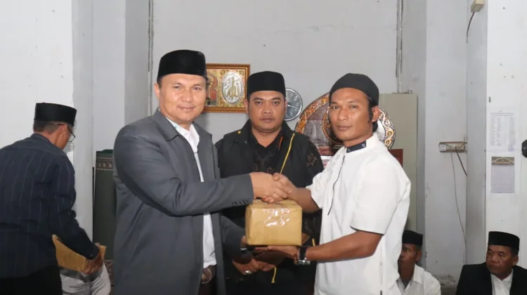 Safari Ramadan hari keempat (Tim Sekda) di Kampung Merodot, Kecamatan Bintang