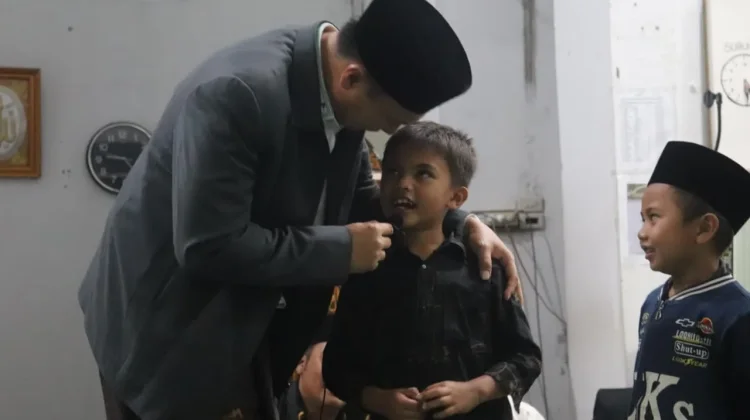 Safari Ramadan hari keempat (Tim Sekda) di Kampung Merodot, Kecamatan Bintang