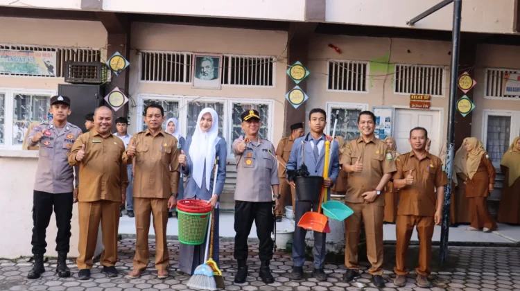 Kapolres Aceh Tengah Ajak Pelajar Tolak Bullying dan Judi Online