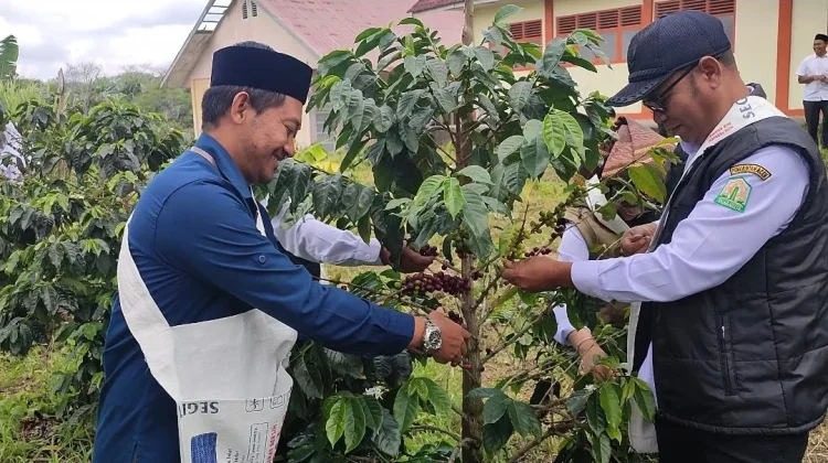 Peluncuran Agrokopi School Project SMA Negeri 1 Permatan Bener Meriah