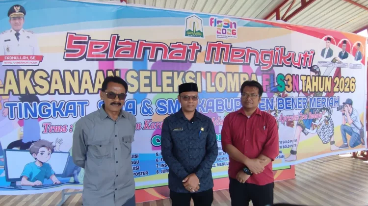 Festival dan Lomba Seni, Sastra Siswa Nasional (FLS3N) Kabupaten Bener Meriah