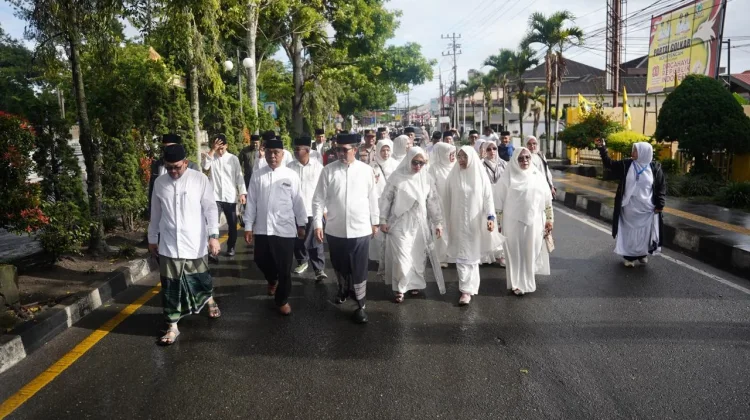 Pawai Syiar Tahun Baru Islam di Takengon