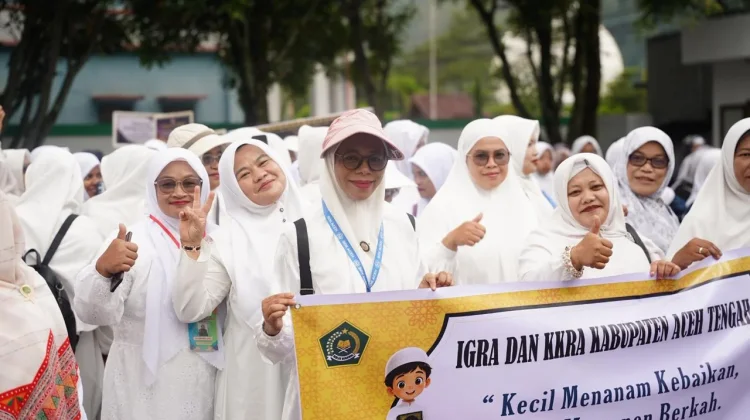 Pawai Syiar Tahun Baru Islam di Takengon