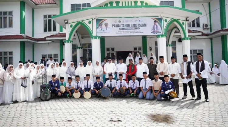 Pawai Syiar Tahun Baru Islam di Takengon