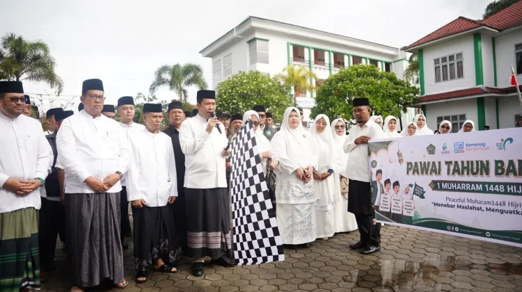 Pawai Syiar Tahun Baru Islam di Takengon
