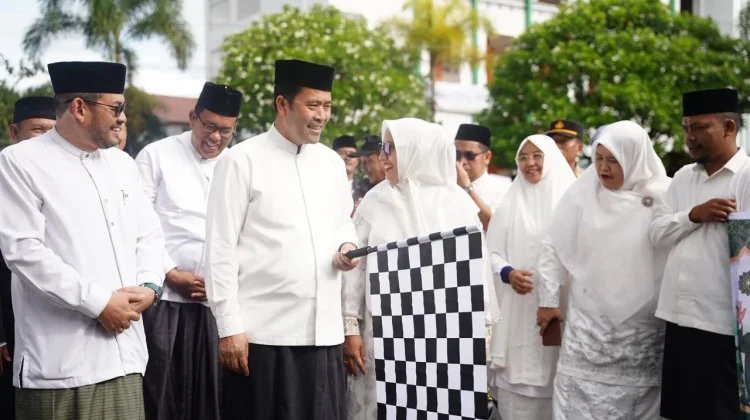 Pawai Syiar Tahun Baru Islam di Takengon