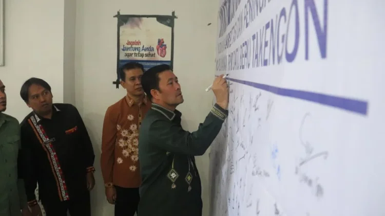 Bupati Aceh Tengah Berkantor di RSUD Datu Beru Takengon