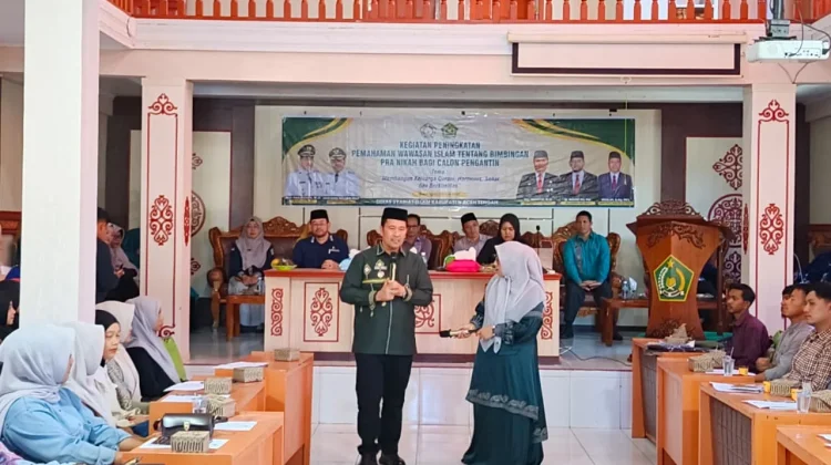 Bupati Aceh Tengah Beri Pengarahan Calon Pengantin di Umah Pesilangan Kemenag