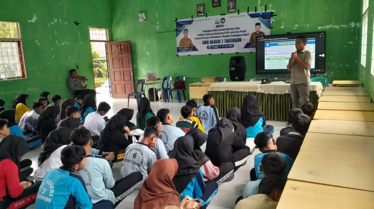 Polres Aceh Tengah Edukasi Pelajar, Cegah Judi Online, Bullying, dan Narkoba