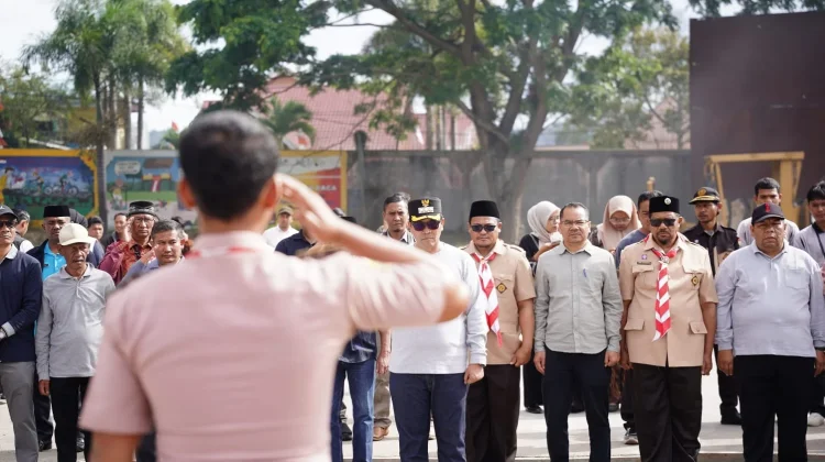 Galeri Foto Pelepasan Kontingen Jamnas Pramuka Aceh Tengah