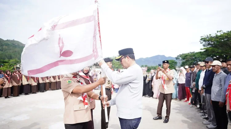 Galeri Foto Pelepasan Kontingen Jamnas Pramuka Aceh Tengah