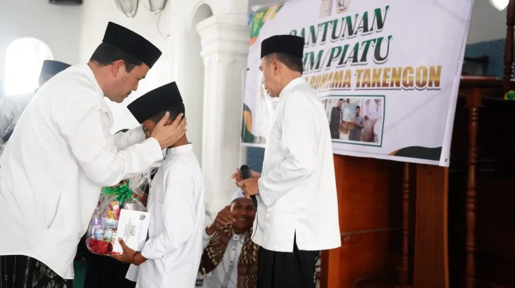 Program Safari Jumat, Kembali Santuni 100 Anak Yatim Kecamatan Ketol Aceh Tengah