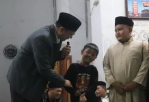 Safari Ramadan hari keempat (Tim Sekda) di Kampung Merodot, Kecamatan Bintang