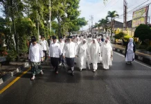 Pawai Syiar Tahun Baru Islam di Takengon