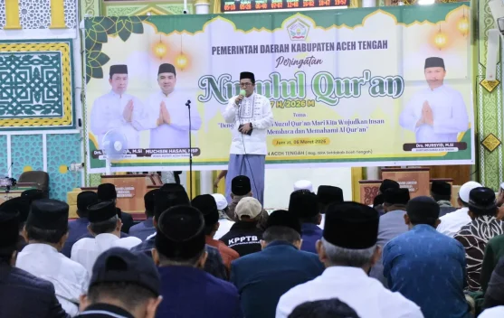 Peringatan Nuzulul Qur’an di Masjid Agung Ruhama Takengon