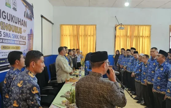 Kepala SMA Negeri 1 Bandar Pimpin MKKS Bener Meriah
