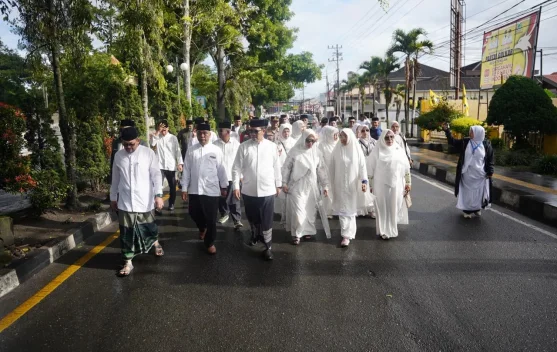 Pawai Syiar Tahun Baru Islam di Takengon