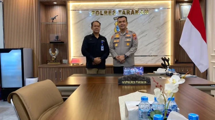 Tingkatkan Kolaborasi, RRI Sambangi Command Center Polres Tarakan