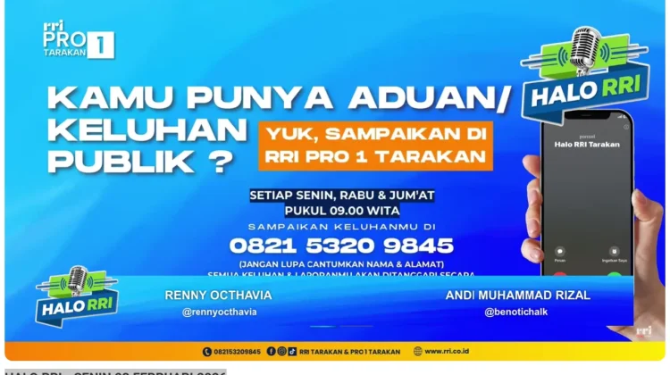 Halo RRI Ruang Aspirasi Publik