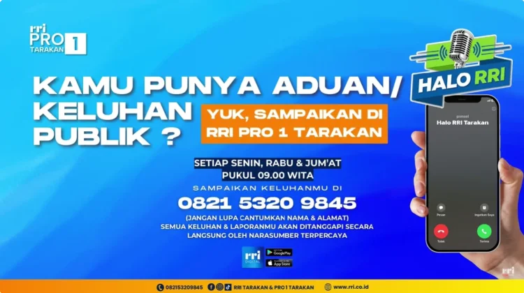 HALO RRI Edisi Jumat Hadir Menjawab Keluhan Masyarakat