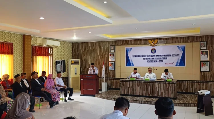 Ketua RT se Kampung IV Resmi Menjabat