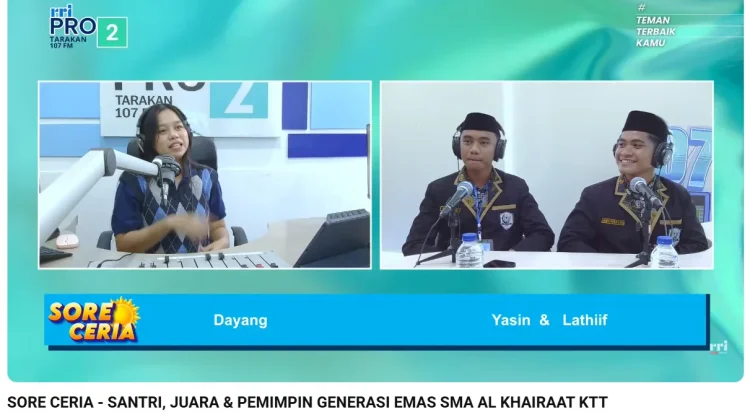 Santri, Juara & Pemimpin Generasi Emas SMA Al Khairaat KTT