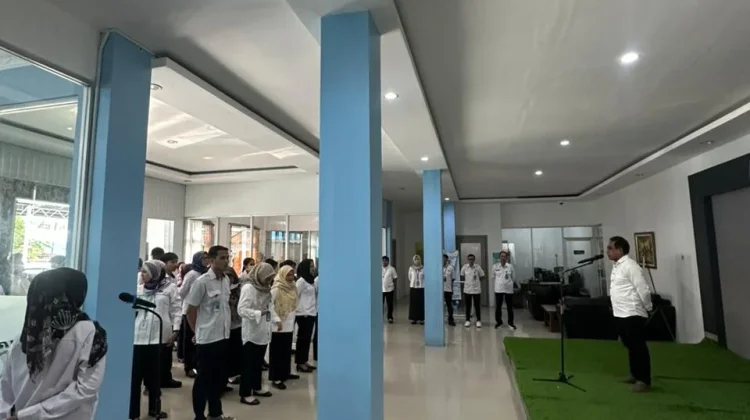 Apel Kedisiplinan Rutin di lingkungan LPP RRI Tarakan