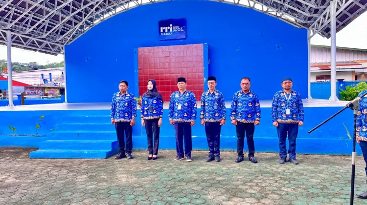 Upacara Hari Kesadaran Nasional LPP RRI Tarakan