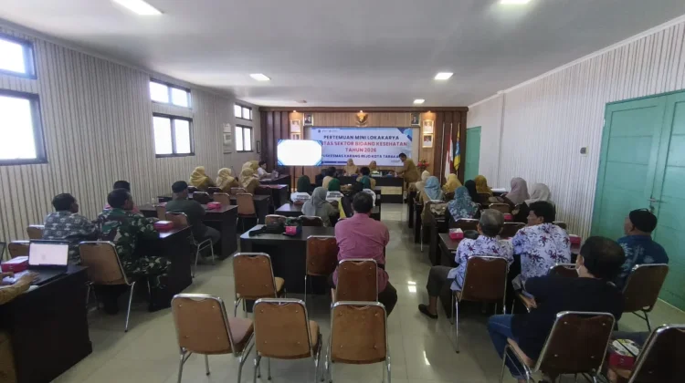 Kegiatan Mini Lokakarya Tri Bulanan/Lintas Sektor Bidang Kesehatan Tarakan Barat