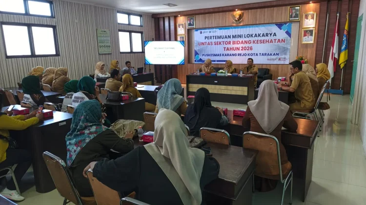 Kegiatan Mini Lokakarya Tri Bulanan/Lintas Sektor Bidang Kesehatan Tarakan Barat