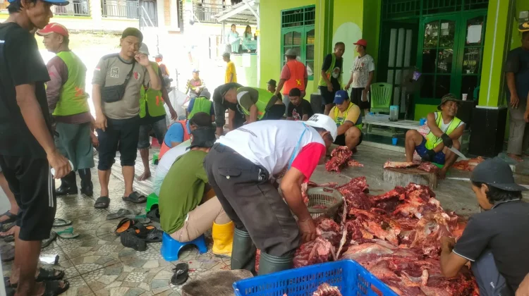 Wilayah Pelaksanaan Pemotongan Hewan Qurban di Kelurahan Juata permai