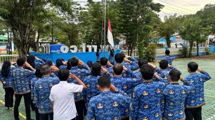 Upacara Hari Kelahiran Pancasila di LPP RRI Tarakan 2026