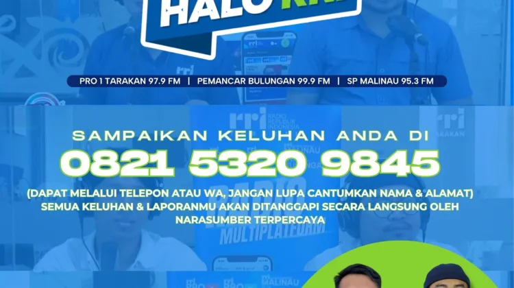 Kegiatan Halo RRI Tarakan Edisi Rabu, 03 Juni 2026