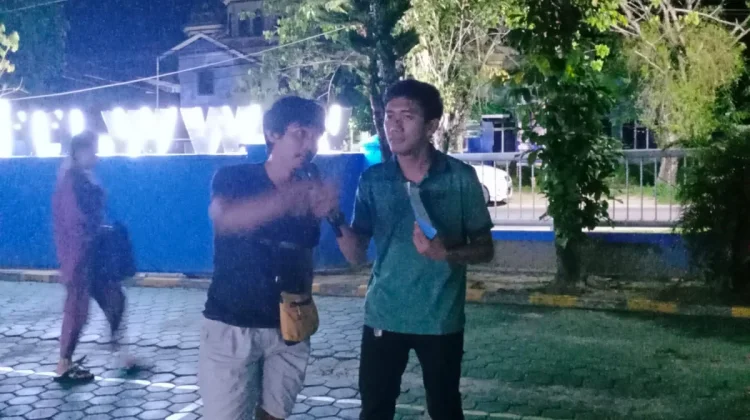 Nobar Pesta Bola RRI Tarakan Bertabur Doorprise untuk Warga