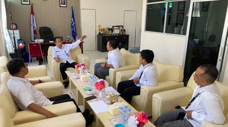 Kunjungan Kasubbag Humas dan TU BPK Perwakilan Provinsi Kaltara ke RRI Tarakan