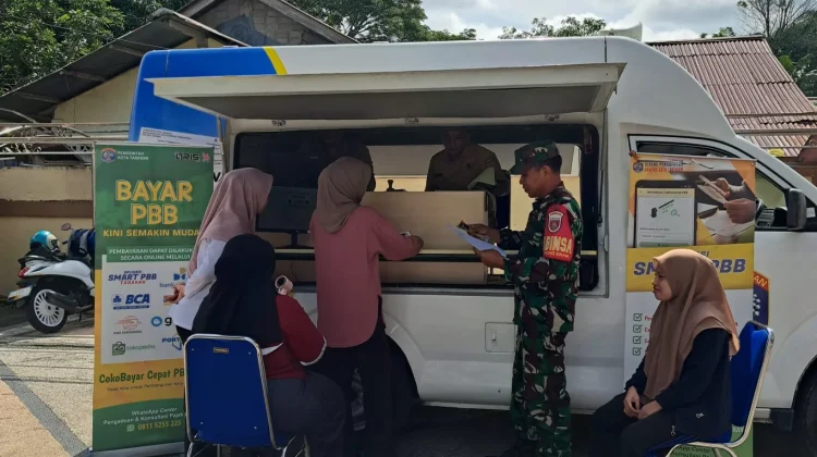 Babinsa Kelurahan Kampung Enam melaksanakan komunikasi dan sosialisasi monitor