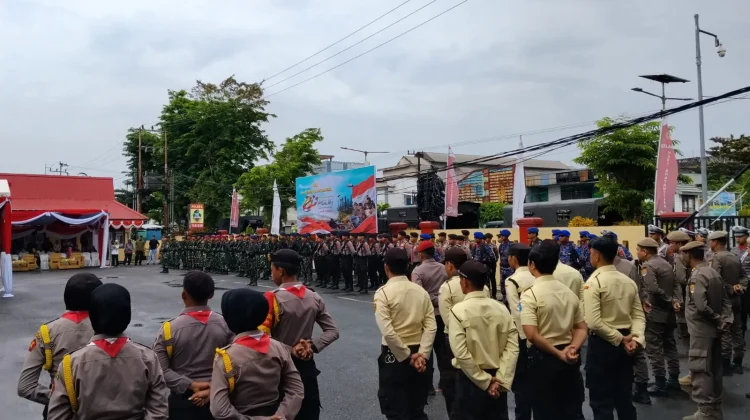 Upacara Peringatan Hari Bayangkara Ke-80 Tahun 2026 di Mapolres Tarakan
