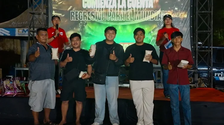Potret Kemeriahan Nobar Piala Dunia 2026 di Halaman Parkir Rujab Wali Kota Tarakan