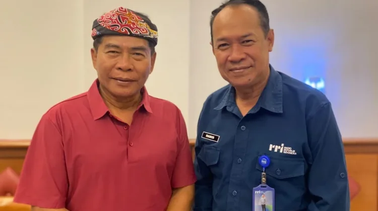 Silaturahmi Kepala LPP RRI Tarakan dengan Gubernur Kalimantan Utara