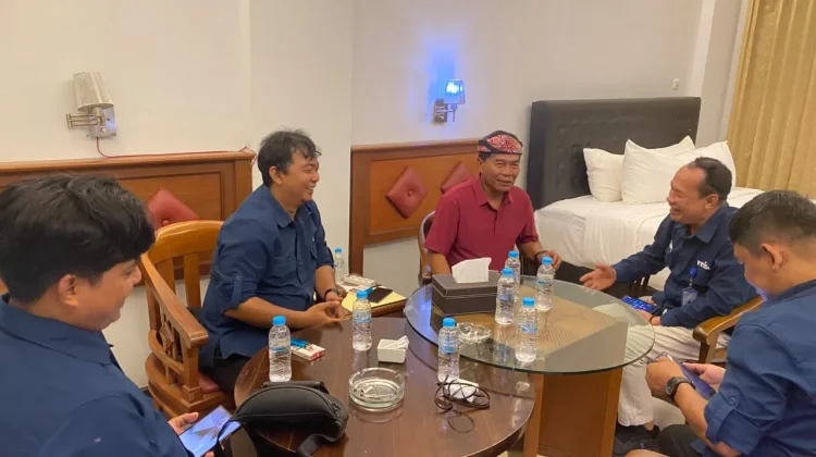 Silaturahmi Kepala LPP RRI Tarakan dengan Gubernur Kalimantan Utara