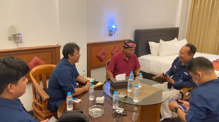 Silaturahmi Kepala LPP RRI Tarakan dengan Gubernur Kalimantan Utara