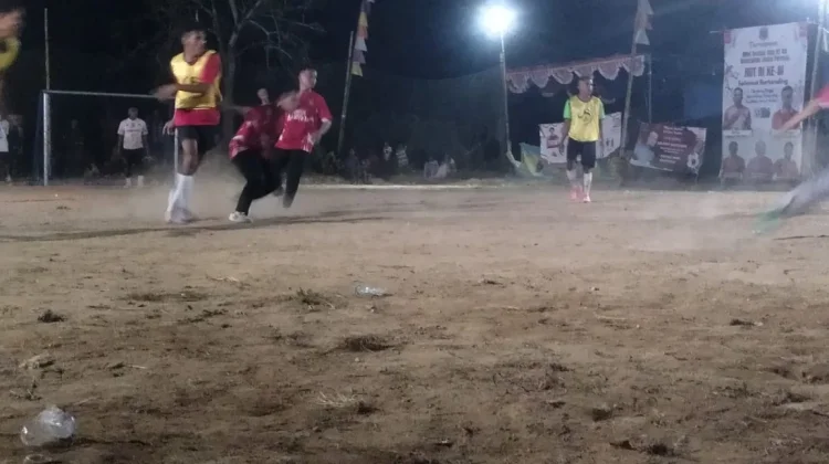 Kegiatan Pembukaan Tournamen Bola Voli putri dan Mini soccer Kelurahan Juata
