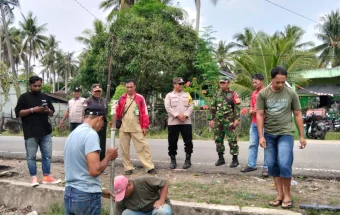 Komunikasi sosialisasi dan monitoring wilayah Pantai Amal