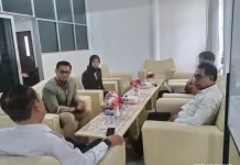 Kecab Bank Mandiri Tarakan Mengunjungi Kantor RRI Tarakan