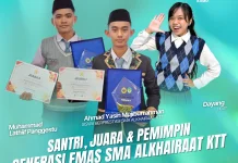 Santri, Juara & Pemimpin Generasi Emas SMA Al Khairaat KTT