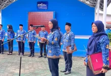 Upacara Hari Kesadaran Nasional LPP RRI Tarakan